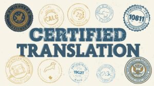 Certified Translation 1