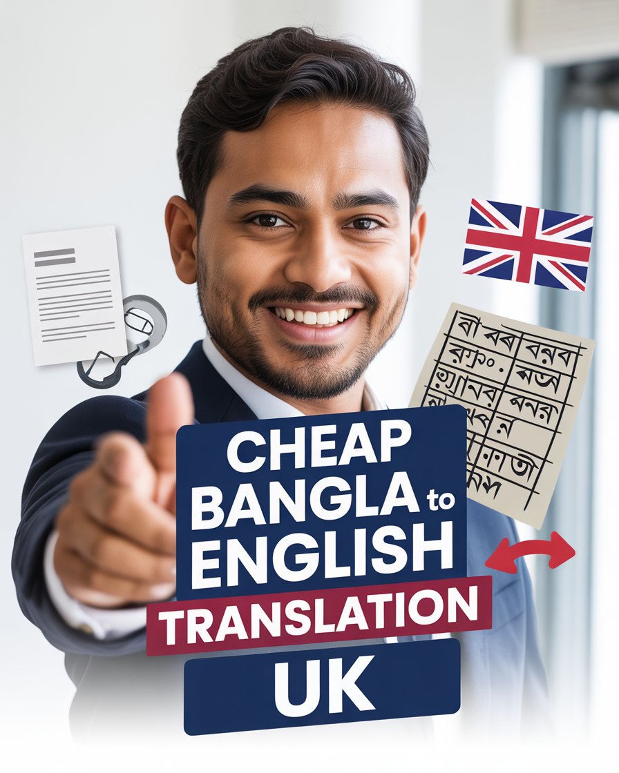 Cheap Bangla to English Translation UK