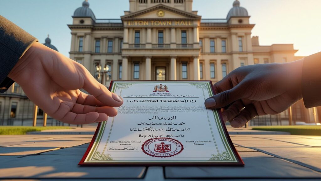 Official and accredited Urdu to English translation services in Luton