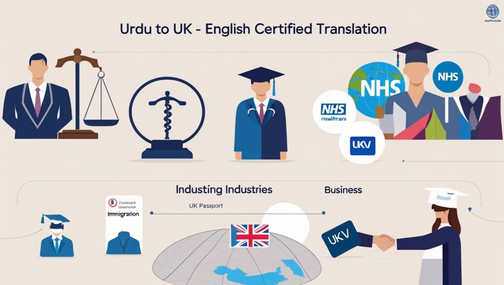 Industries Relying on Urdu to English Certified Translation