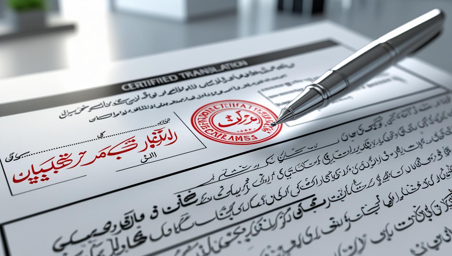 A certified translation of an Urdu document to English for official use in Luton, UK