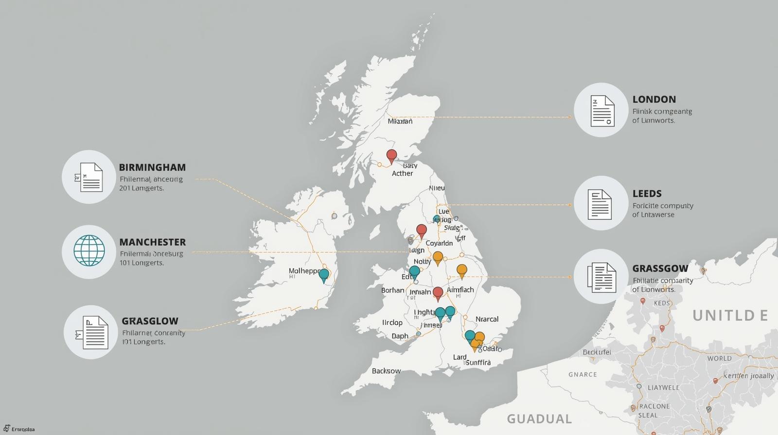Asylum translation services across UK cities including Birmingham, London, Manchester, Leeds, and Glasgow