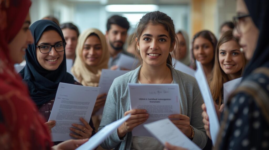 sylum seekers in the UK submitting urgent Urdu to English translated documents accepted by UKVI