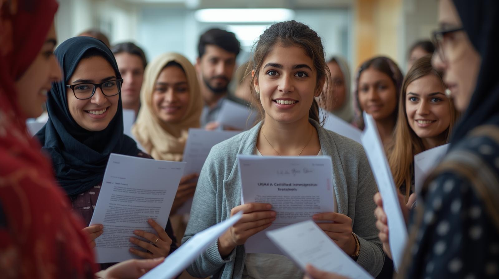 sylum seekers in the UK submitting urgent Urdu to English translated documents accepted by UKVI