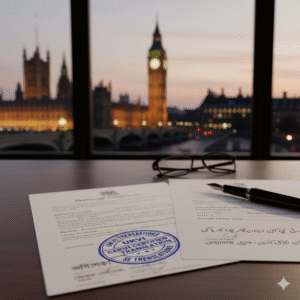 marriage certificate translation in London