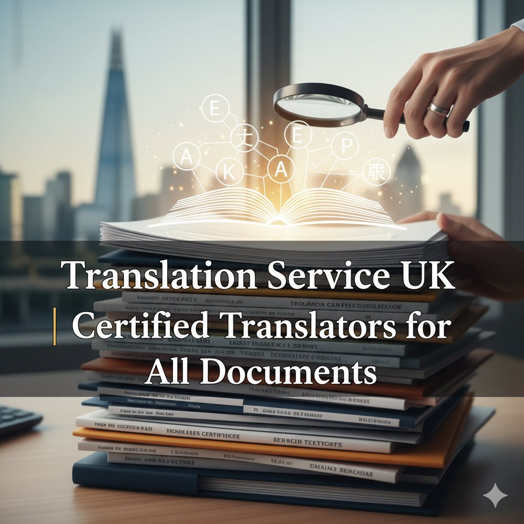 Professional Translation Service UK | Certified Translators for All Documents 2025