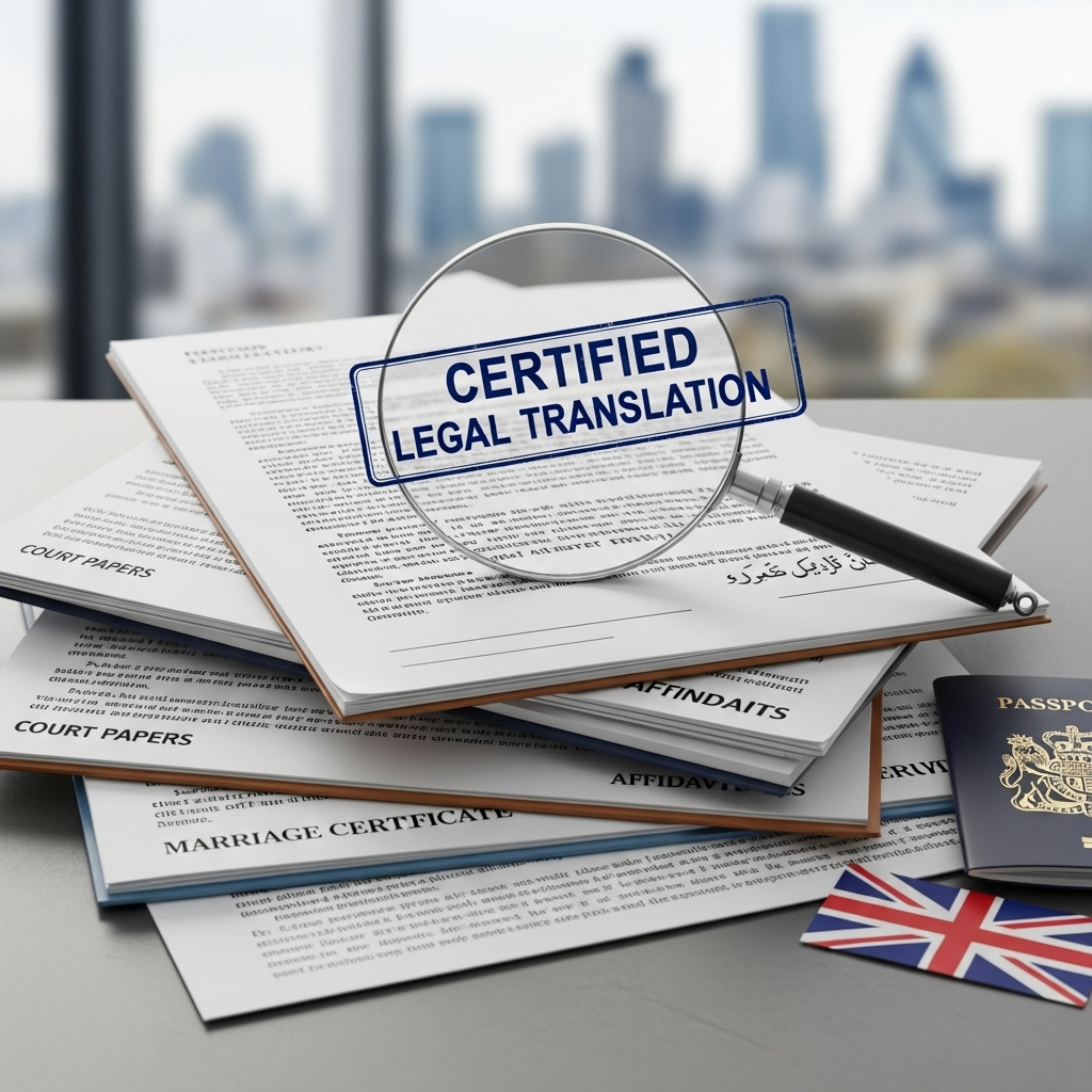 legal document translation London.