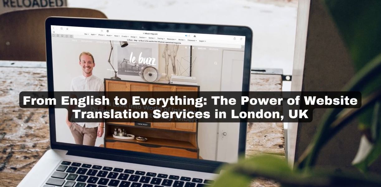 Why You Need English Translation Services in the UK