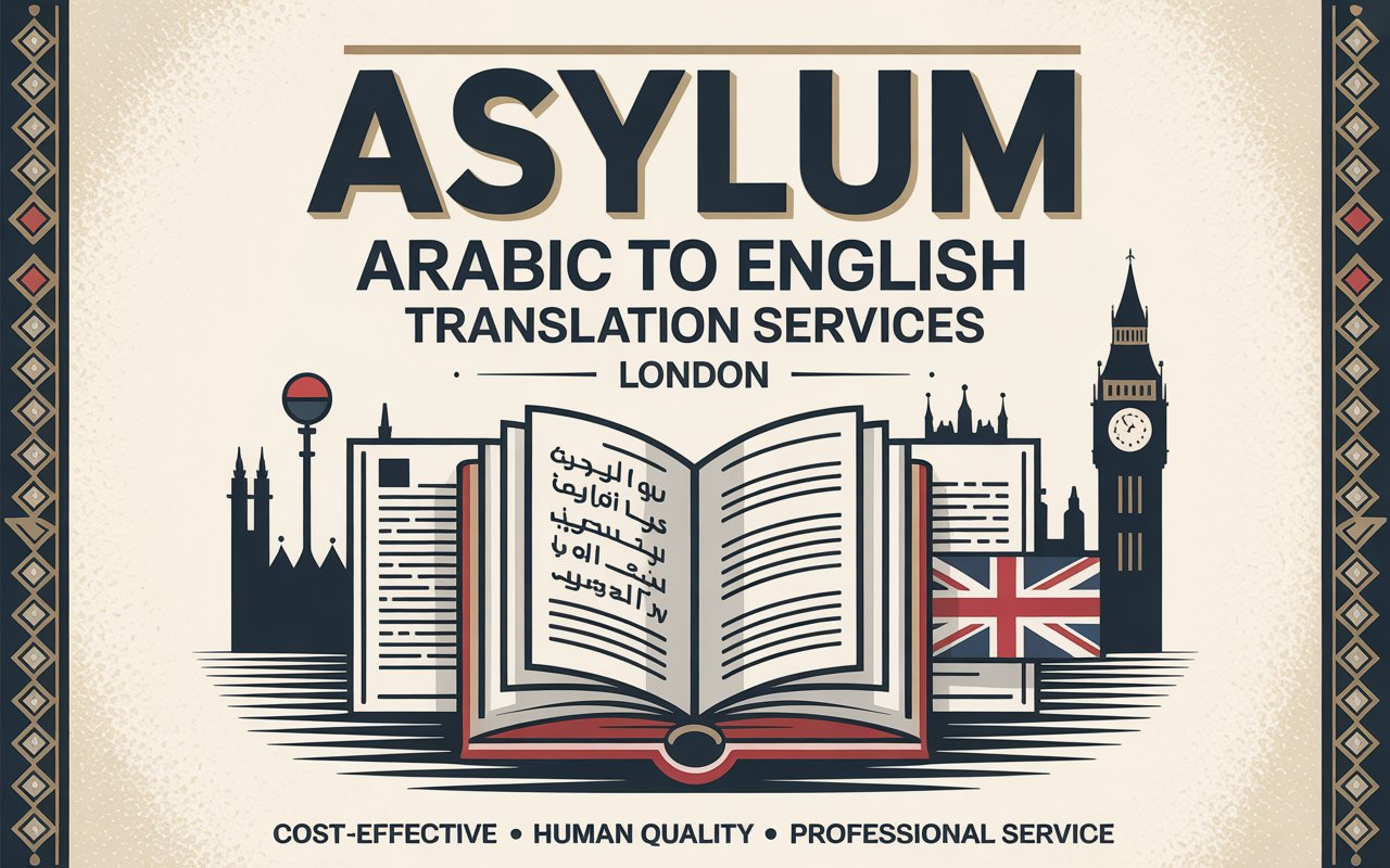 Asylum Arabic to English Translation Services London Cost