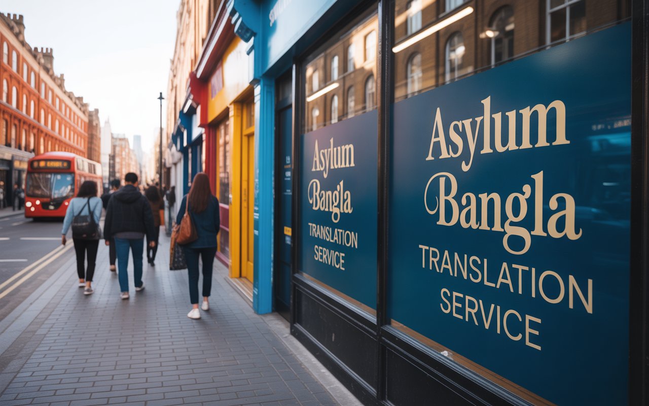 Asylum Bangla Translation Service in Brick Lane Tower Hamlets London