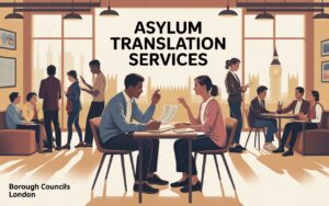 Asylum translation service in Borough councils London