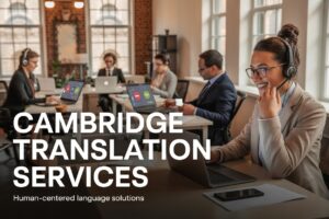 Cambridge translation services