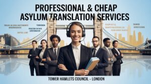 Cheap Asylum Translation Services in Tower Hamlets Council in London