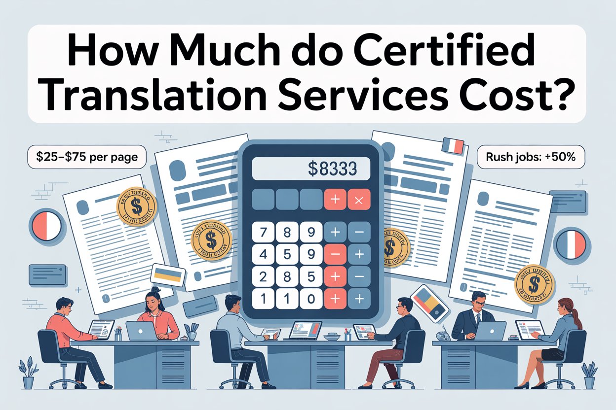 How Much Do Certified Translation Services Cost?