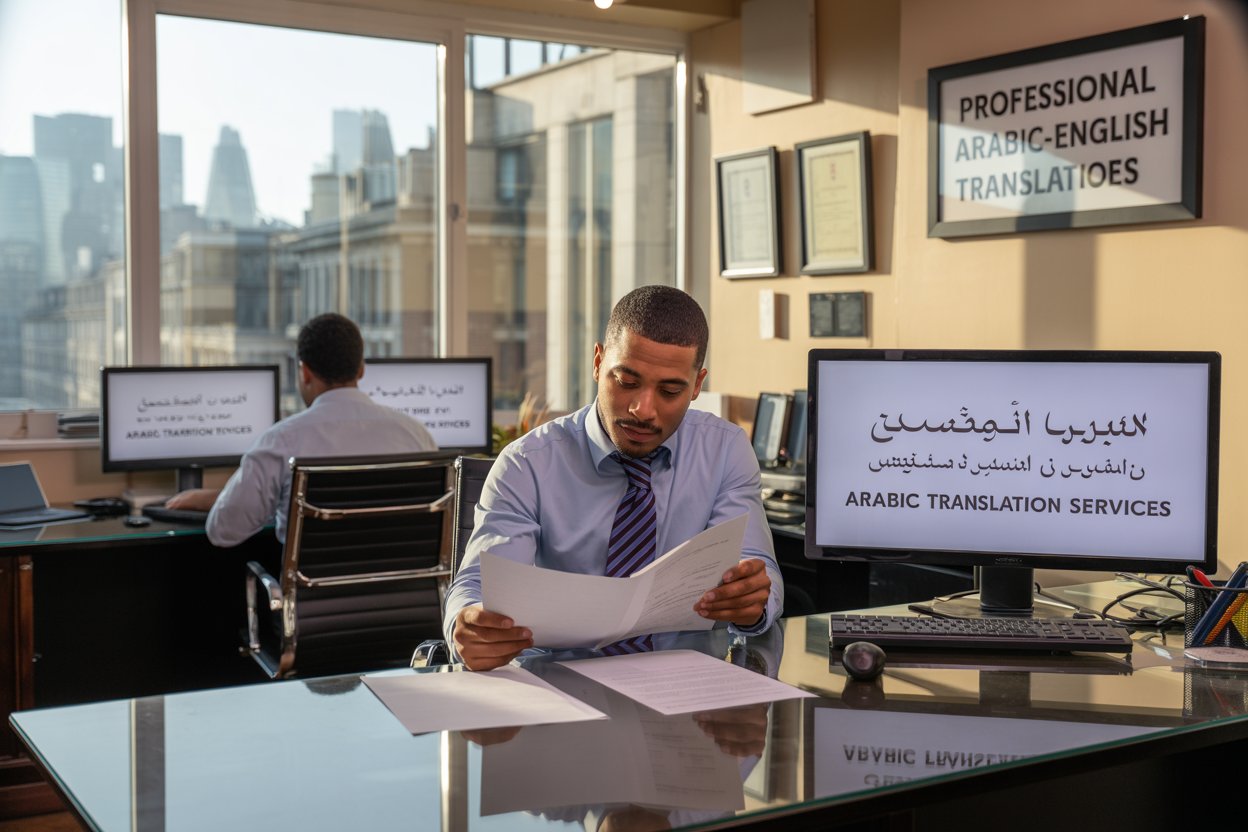 How Our Arabic to English Asylum Translation Process Works
