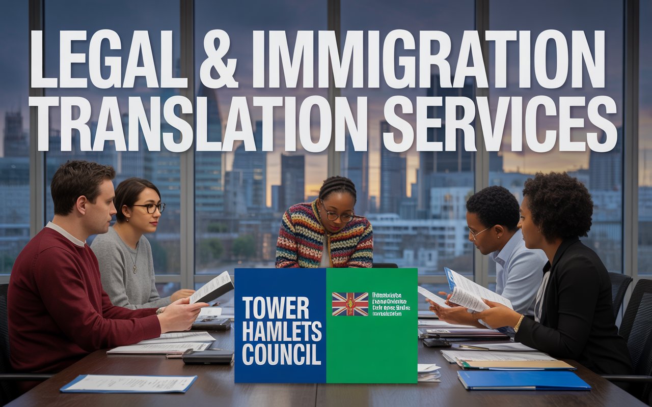 Legal Translation Support for Tower Hamlets Council Requirements
