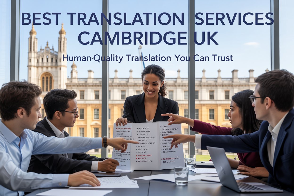 What Makes the Best Translation Services in Cambridge, UK