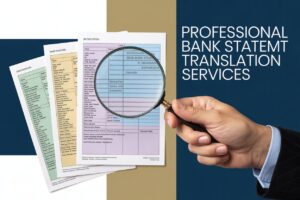 bank statement translation services