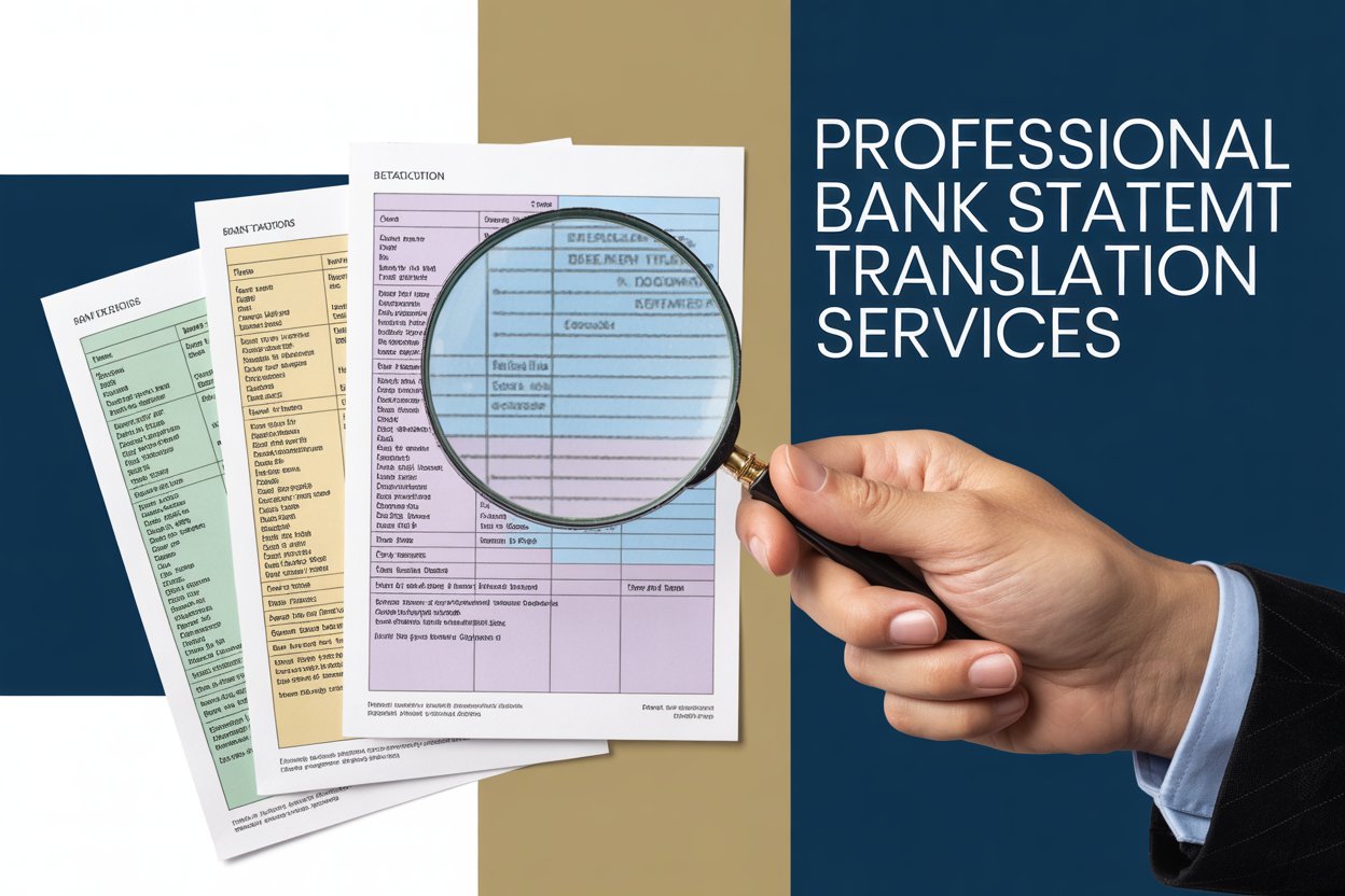 bank statement translation services