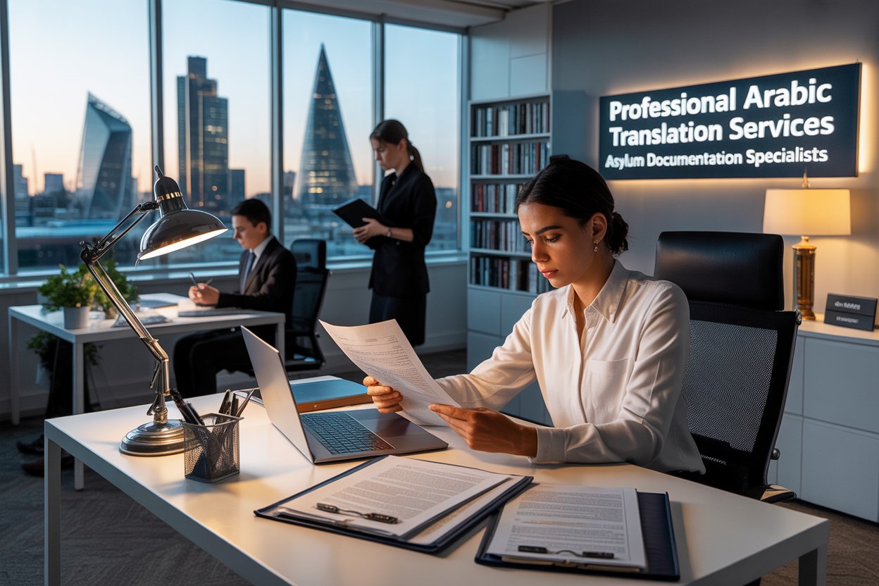 best Asylum arabic to english translation services london