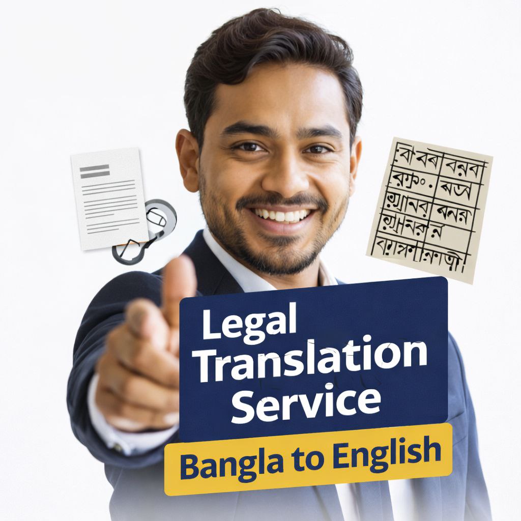 Bangla to English legal translation services