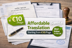 Bangla Translation Cost in the UK