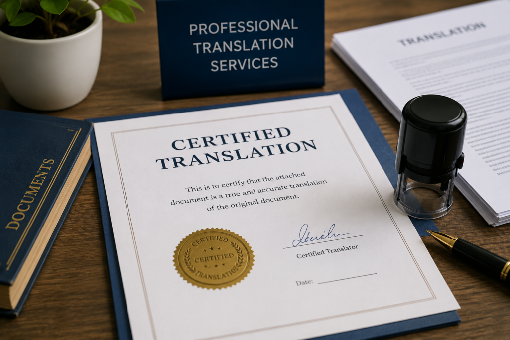 Certified Italian Translation Services