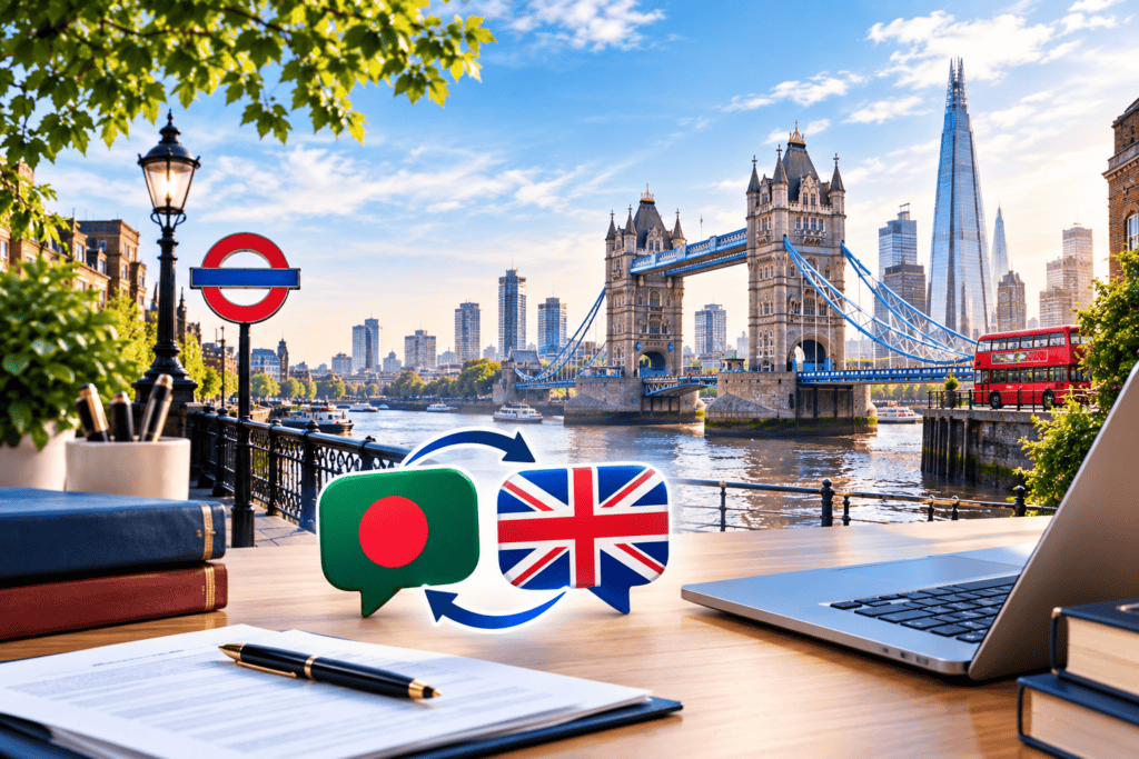 Bangla translation services London