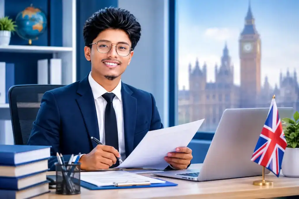SE Translations professional language services specialist reviewing client documents