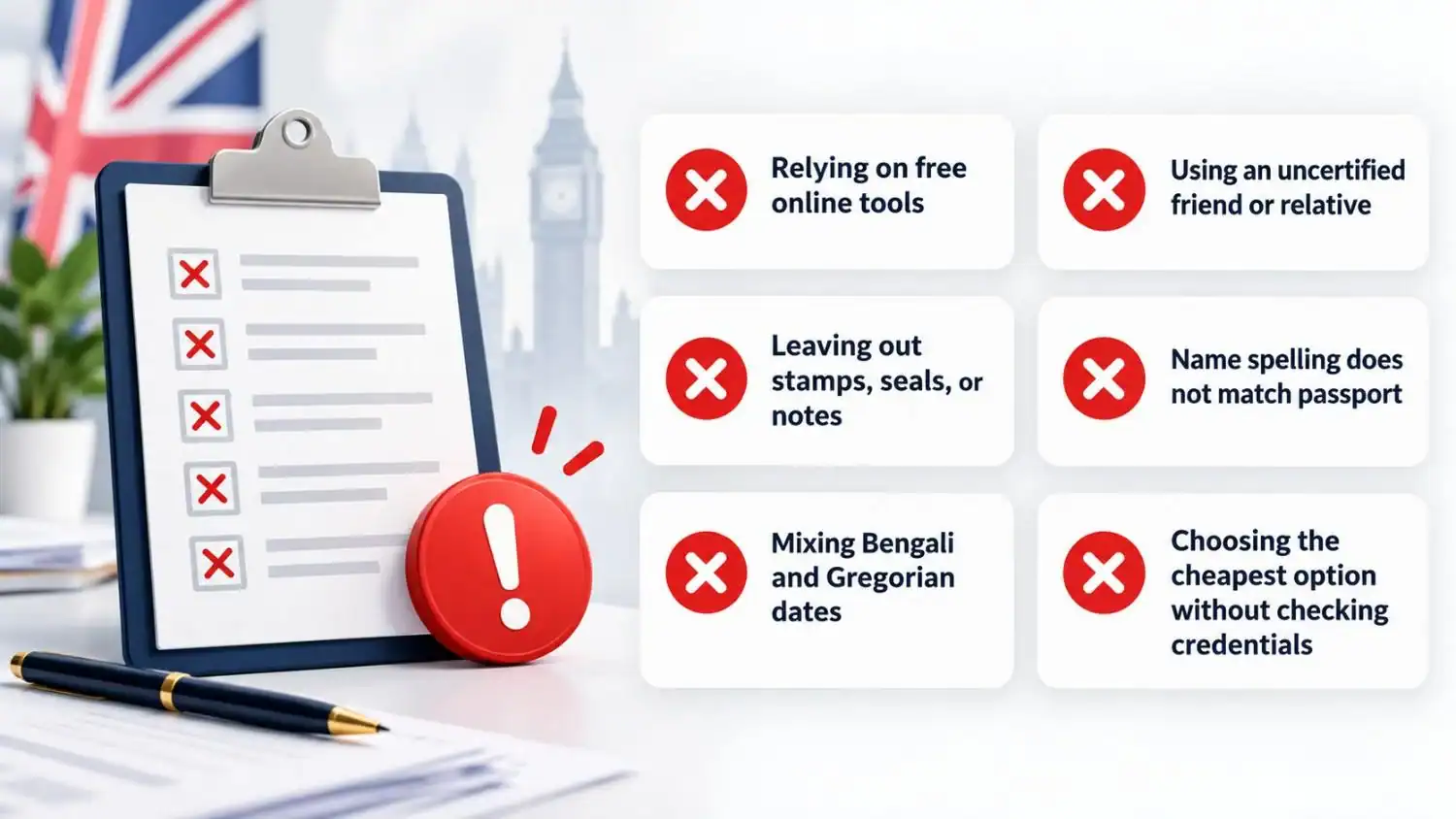 Common Mistakes to Avoid