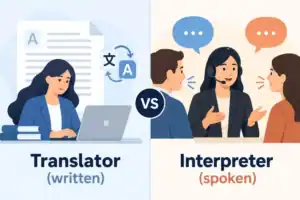 interpreter vs translator